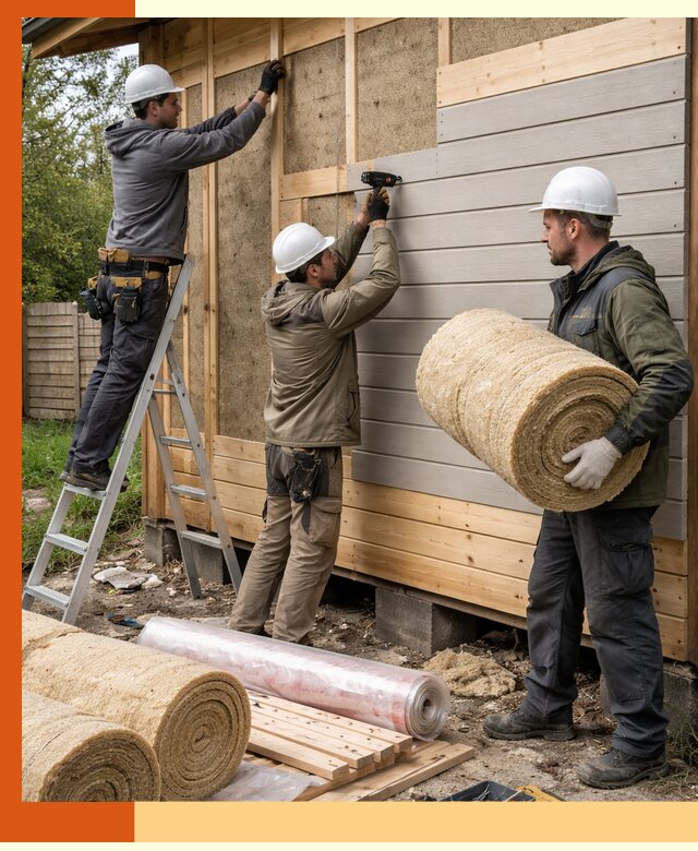 Утепление бани снаружи в железнодорожном профессионально и надежно