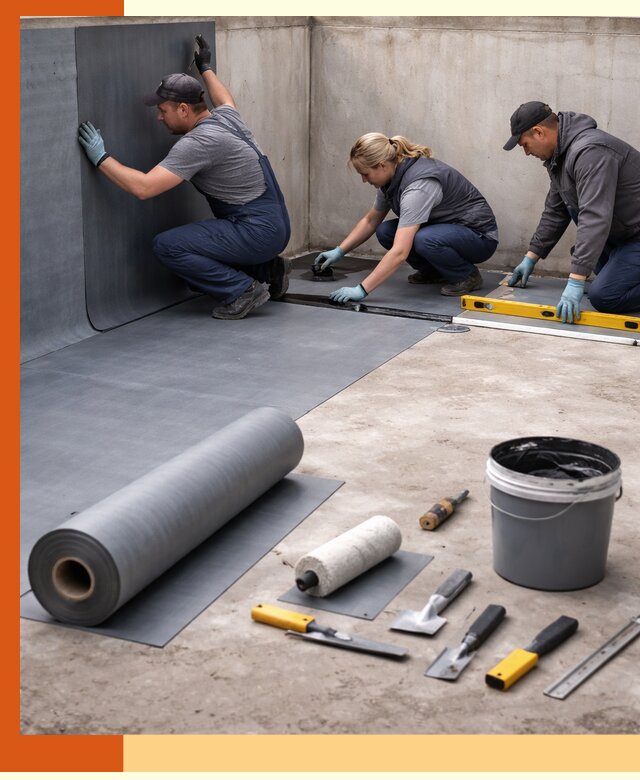 Гидроизоляция бассейна под ключ в железнодорожном — надежная защита и герметизация